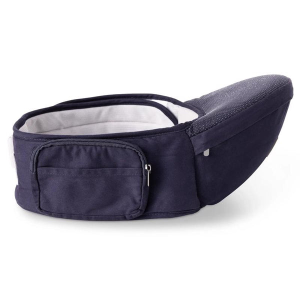 Soporte para asiento de cadera para bebé de nailon negro Regalo, paquete de 1