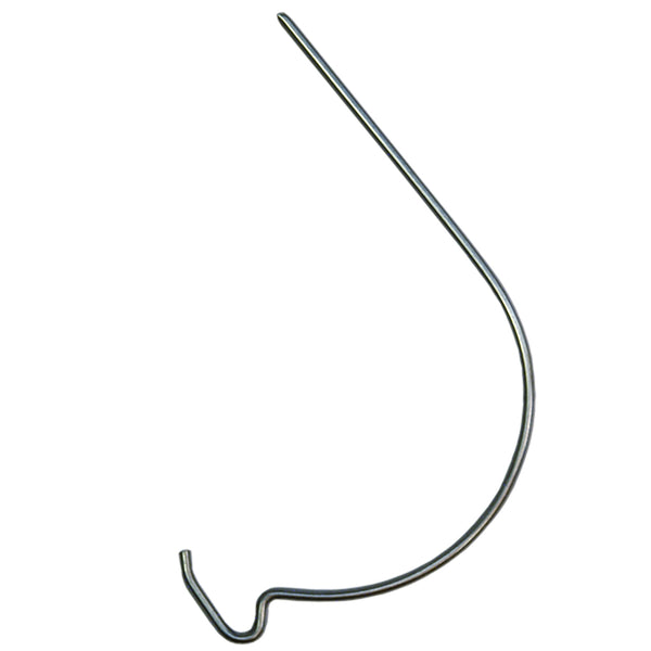 Gancho para colgar cuadros galvanizado en plata de Monkey Hook, 20 lb (paquete de 12)