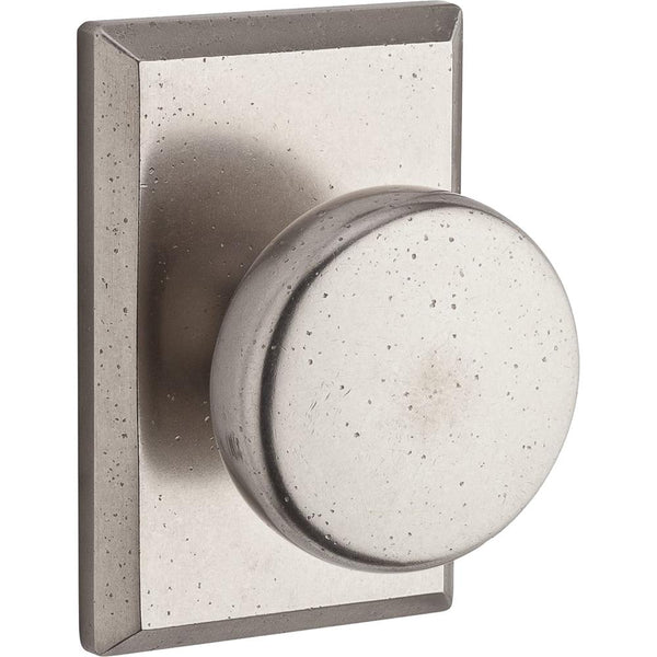 PV.RUS.RSR.492.6L.DS Rustic / Square Privacy - White Bronze