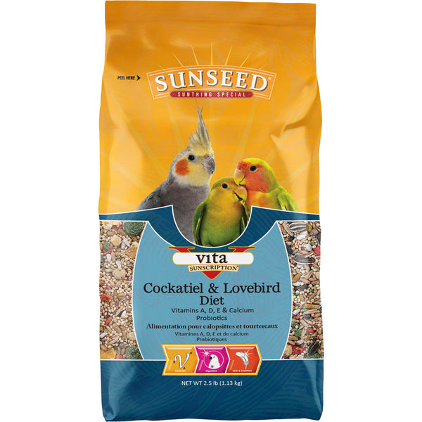 Vita comida para cacatúas y agapornis