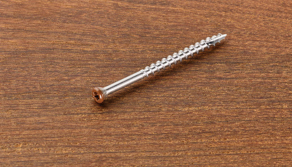 TORNILLOS DE CUBIERTA 8X2-1/2"BRN1#