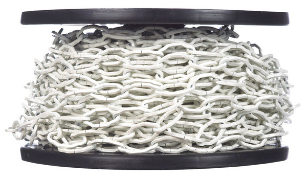 Campbell 31 White White Brass Hobby/Craft Cathedral Chain 0.09 in. D 0.95 in.