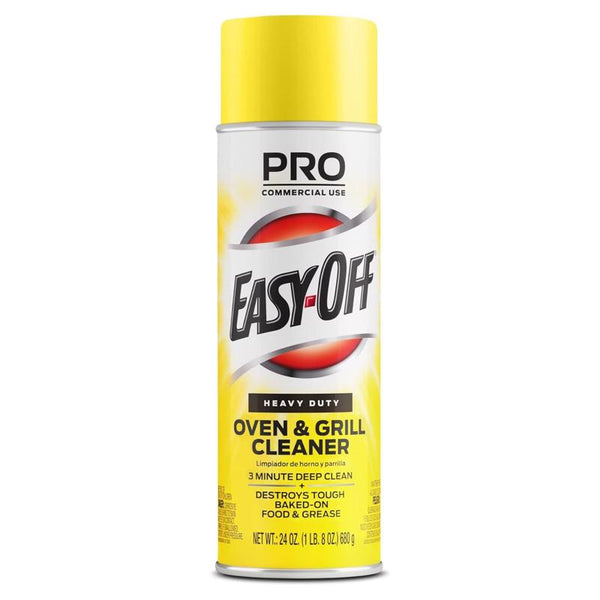 Limpiador para hornos y parrillas Easy Off sin aroma, aerosol de 24 oz (paquete de 6)