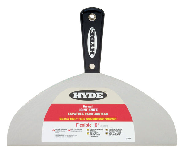 Hyde Black And Silver High Carbon Steel Joint Knife 0.63 In. H X 10 In. W X 8.25 In. L