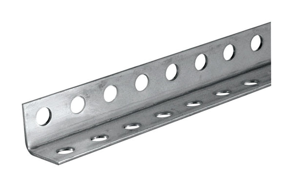 SteelWorks 1-1/4 in. W X 72 in. L Steel Perforated Angle