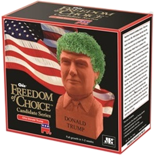 Chia Pet Freedom of Choice Donald Trump Decorative Planter Clay 1 pk
