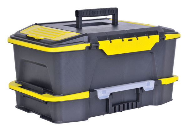 Caja de herramientas Stanley de 19,9 pulgadas, color negro