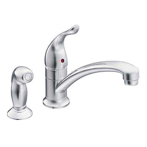 GRIFO DE COCINA MOEN CON ROCIADOR CROMADO
