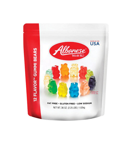 Ositos de goma surtidos Albanese de 36 oz