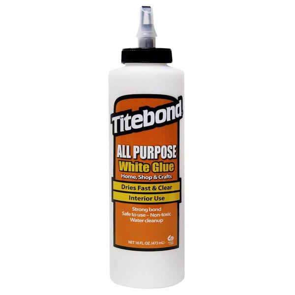 Pegamento blanco multiusos de alta resistencia Titebond, 16 oz (paquete de 12)