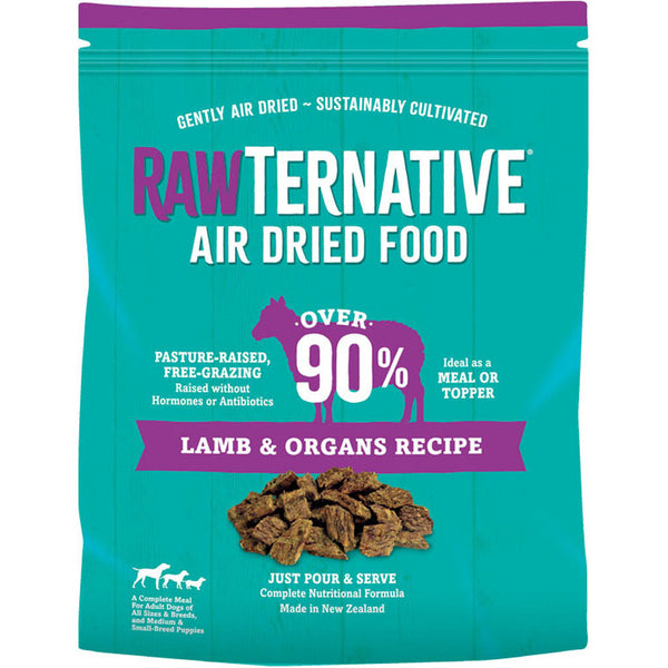 Alimento para perros secado al aire Rawternative