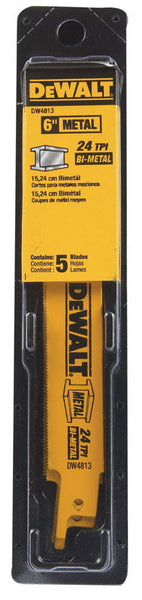 Blade Recip 6" 24T Pk5