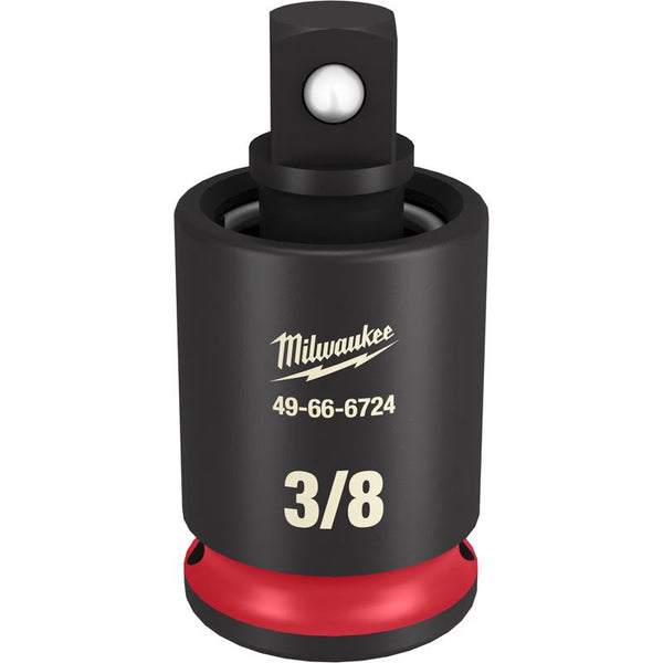 Junta universal de impacto de 6 puntas SAE Milwaukee Shockwave de 3/8 pulg., 1 pieza