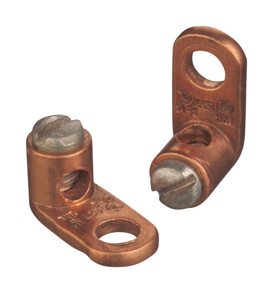 Conector de cable de cobre trenzado calibre 14 sólido a calibre 8 de Blackburn, 1 paquete