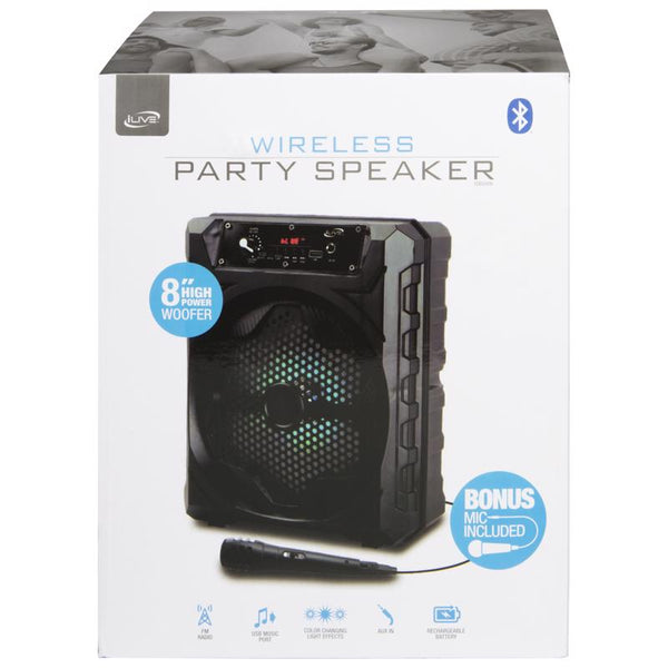 Altavoz Bluetooth inalámbrico iLive