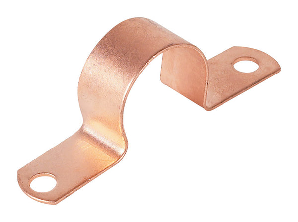 Warwick Hanger 3/8 in. Copper Plated Carbon Steel Tubing Strap