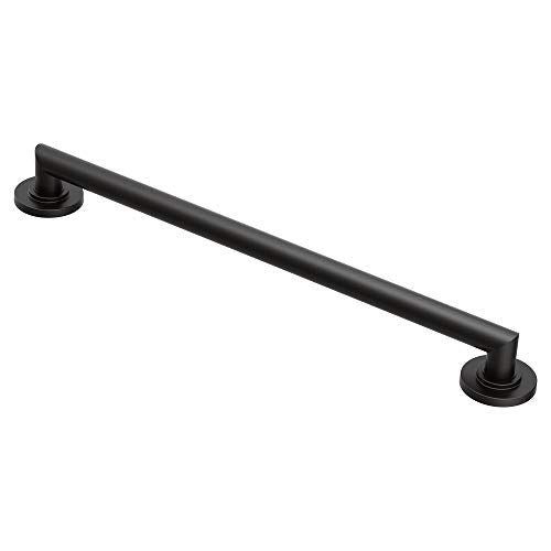 BARRA DE APOYO DE DISEÑO DE 24" EN NEGRO MATE