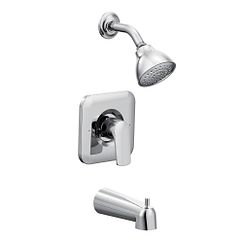 Bañera/ducha cromada Posi-Temp(R)