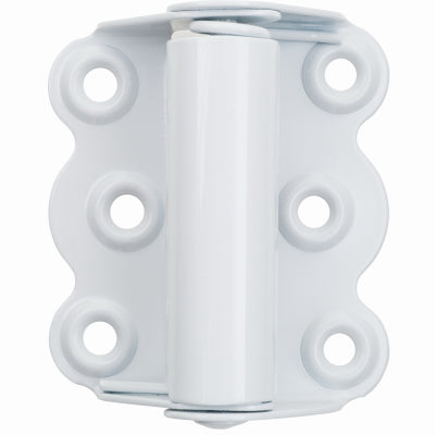 Self-Closing, Adjustable Screen Door Hinge, 2-3/4 In., White