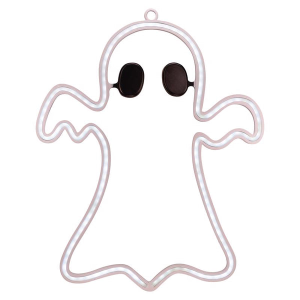 Sienna Cool White 11 in. LED Prelit Ghost Wall Decor (Pack of 6)