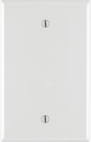 Leviton Midway White 1 gang Nylon Blank Wall Plate 1 pk (Pack of 25)