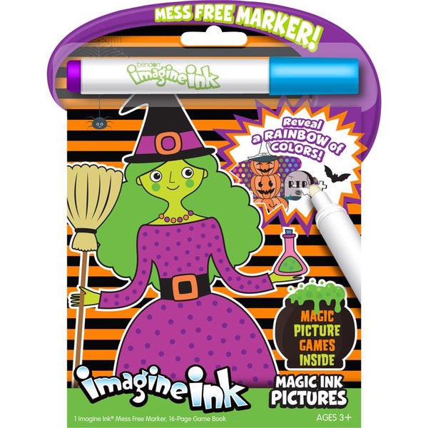 Bendon Halloween Witch Magic Ink Pictures (Pack of 12)