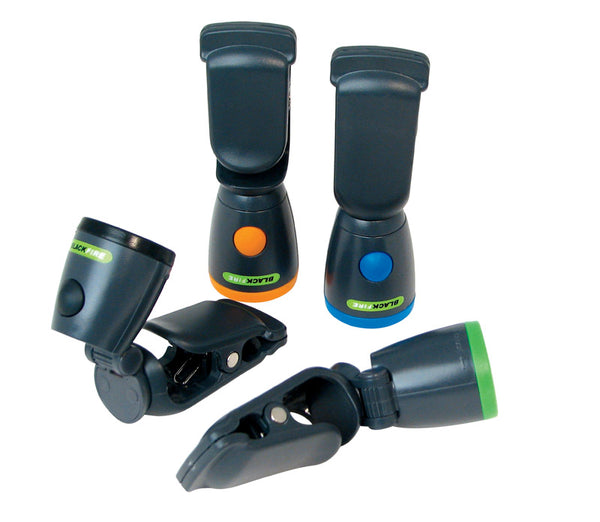 Blackfire Mini 12 lm Assorted LED Clip Light LR44 Battery (Pack of 24)