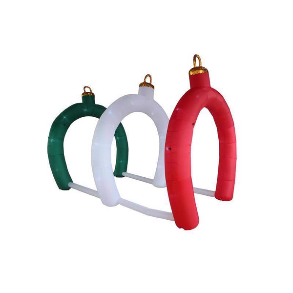 Arco de luces LED inflable de 108 pulgadas de A Holiday Company (paquete de 2)