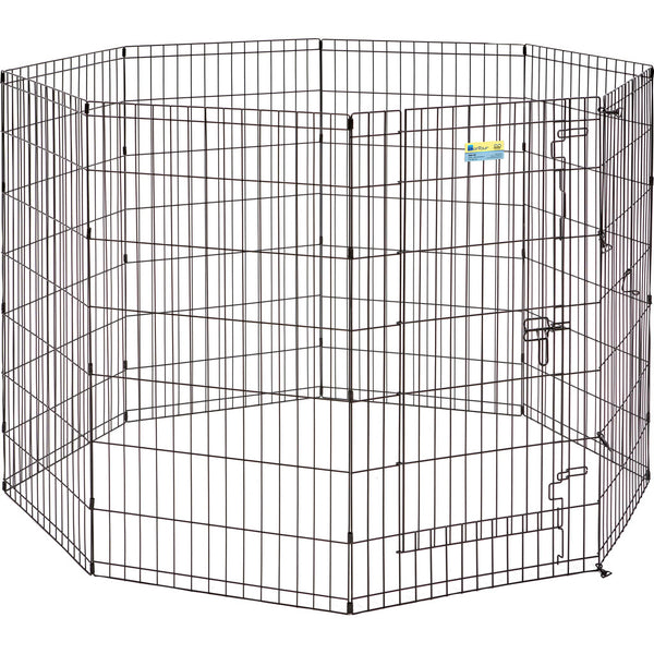 Corral de ejercicios Contour con puerta