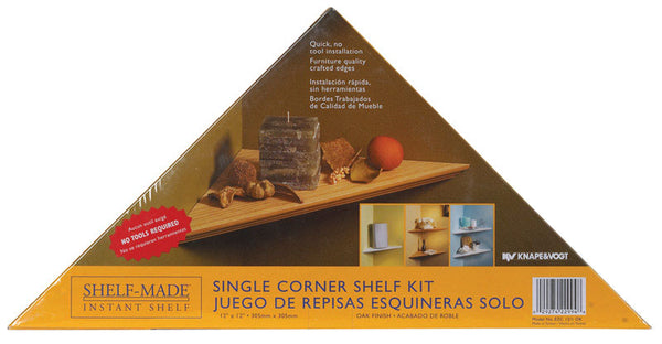 Estantería de chapa de madera de 3/4 pulg. de alto x 12 pulg. de ancho x 12 pulg. de profundidad de Knape & Vogt