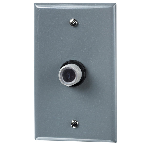 Control fotográfico para empotrar en la pared NightFox Gray de Intermatic, paquete de 1