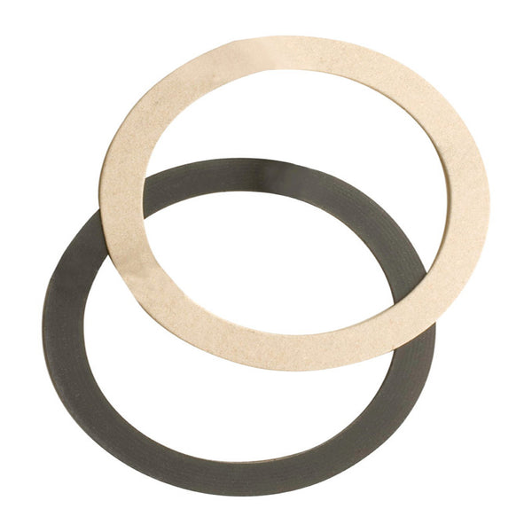 Plumb Pak 3-1/2 in. D Black Rubber Basket Strainer Washer