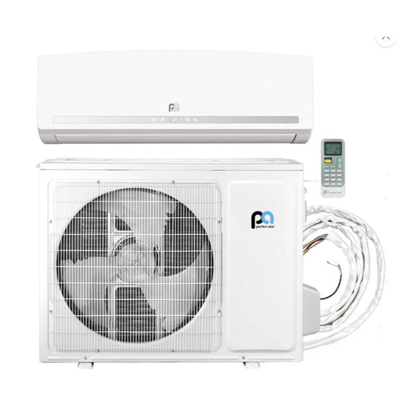 Perfect Aire 4th Generation 1 Zone 12000 BTU 22 SEER Quick Connect Mini Split Air Conditioner & Heat