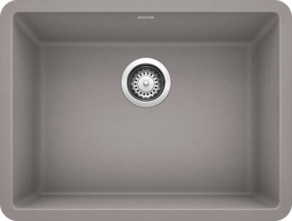 Cuenco individual Precis de 24" - Gris metalizado