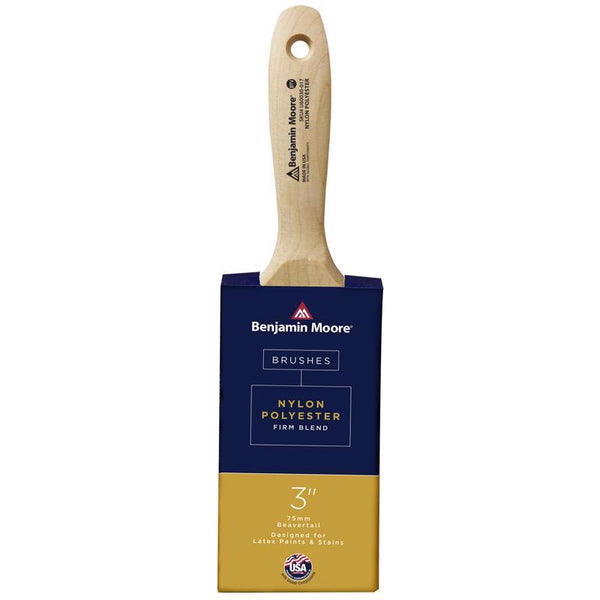 Pincel de pintura cincelado firme de 3 pulgadas de Benjamin Moore