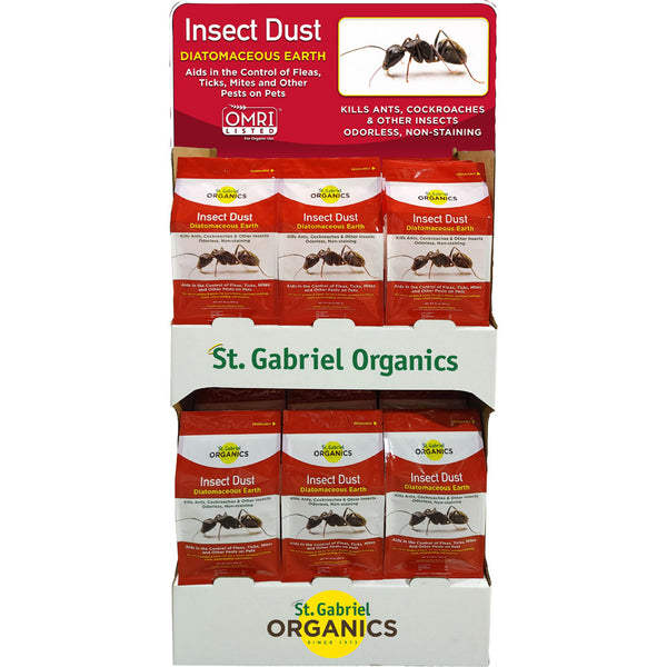 Tierra de diatomeas de San Gabriel, polvo para insectos (DS)
