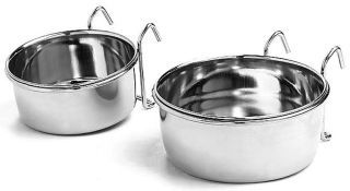 Colgador de alambre para tazas de gallinero de acero inoxidable Spot