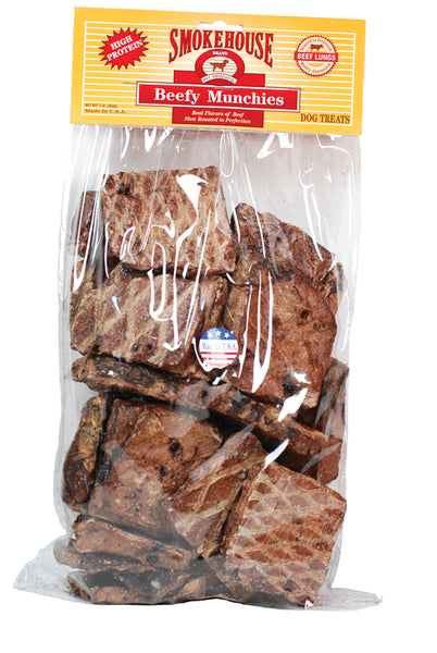 Golosinas para perros Smokehouse Usa Beefy Munchies
