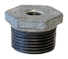 Yunque de 3/8 pulg. MPT x 1/4 pulg. D FPT, buje hexagonal de acero