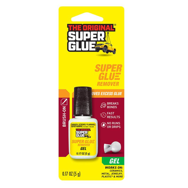 Removedor de adhesivo en gel Super Glue original de 0,17 oz
