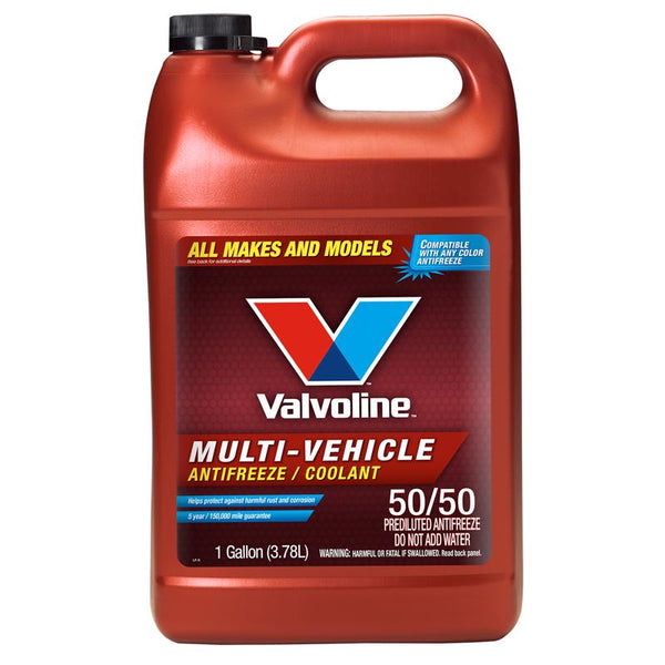 Valvoline Zerex 50/50 Antifreeze/Coolant 1 gal (Pack of 6)