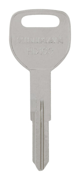 Hillman Automotive Key Blank Double For Honda (Pack of 10).