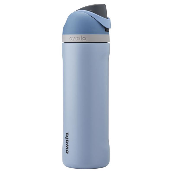Owala FreeSip 24 oz Blue BPA Free Rainstorm Water Bottle with Spout Lid
