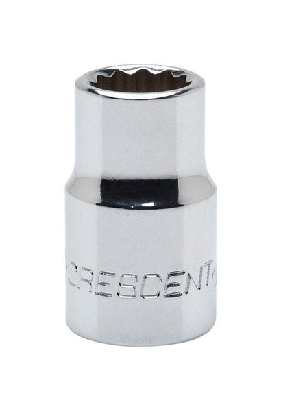 Crescent 19 mm X 3/8 in. drive Metric 12 Point Standard Socket 1 pc