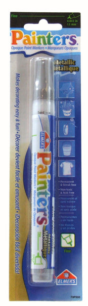 Elmer'S Wa7330 Silver Fine Tip Painters Opaque Paint Marker