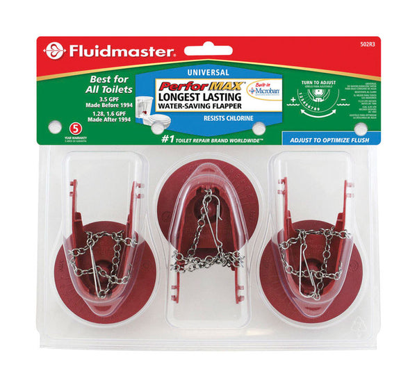 ADJUSTABLE FLAPPER 3 PK