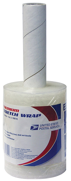Lepages 82902 Envoltura elástica transparente USPS de 5" x 1000'