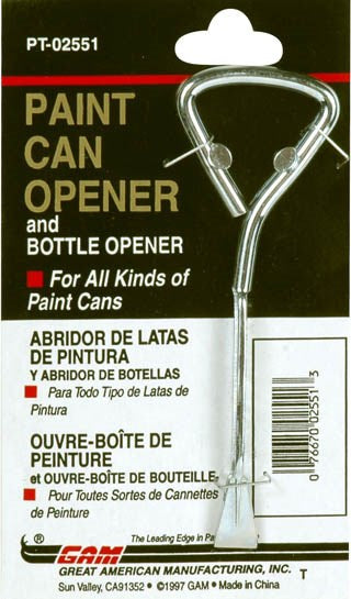 Gam Pt02551 Paint Can Opener