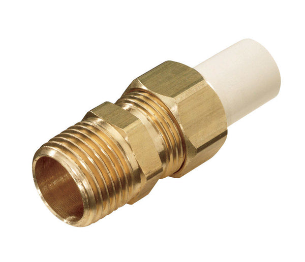 KBI Schedule 40 3/4 in. MPT x 3/4 in. Dia. CTS CPVC/Brass Transition Union