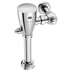 Chrome electronic flush valve 1 1/2" water closet